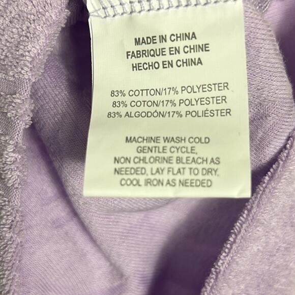 O’Neill Cabana Tile Terry Mini Dress Womens S Purple Racerback Swim Beachy - Picture 8 of 8